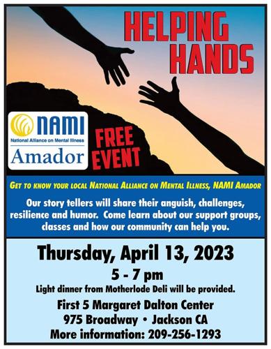 Get To Know NAMI Event and Spring NAMI Amador Peer-to-Peer Courses | On ...
