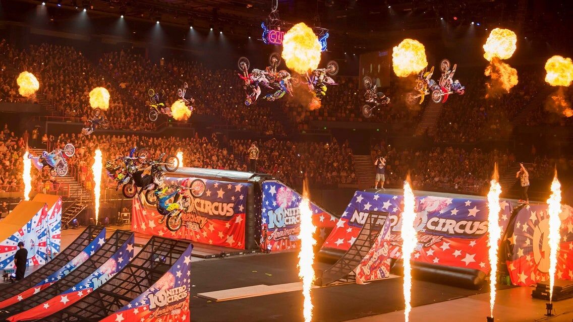 TRAVIS PASTRANA, AXELL HODGES, & JEREMY STENBERG HEADLINE NITRO