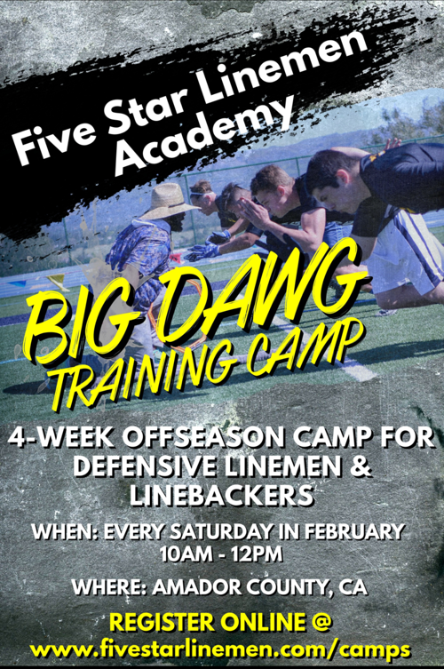 Five Star Linemen Academy Big Dawg Training Camp In The Game