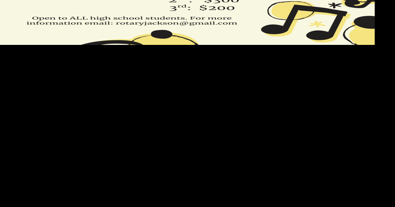 Rotary Club of Jackson Presents 2026 High School Music Contest — Saturday, March 21st