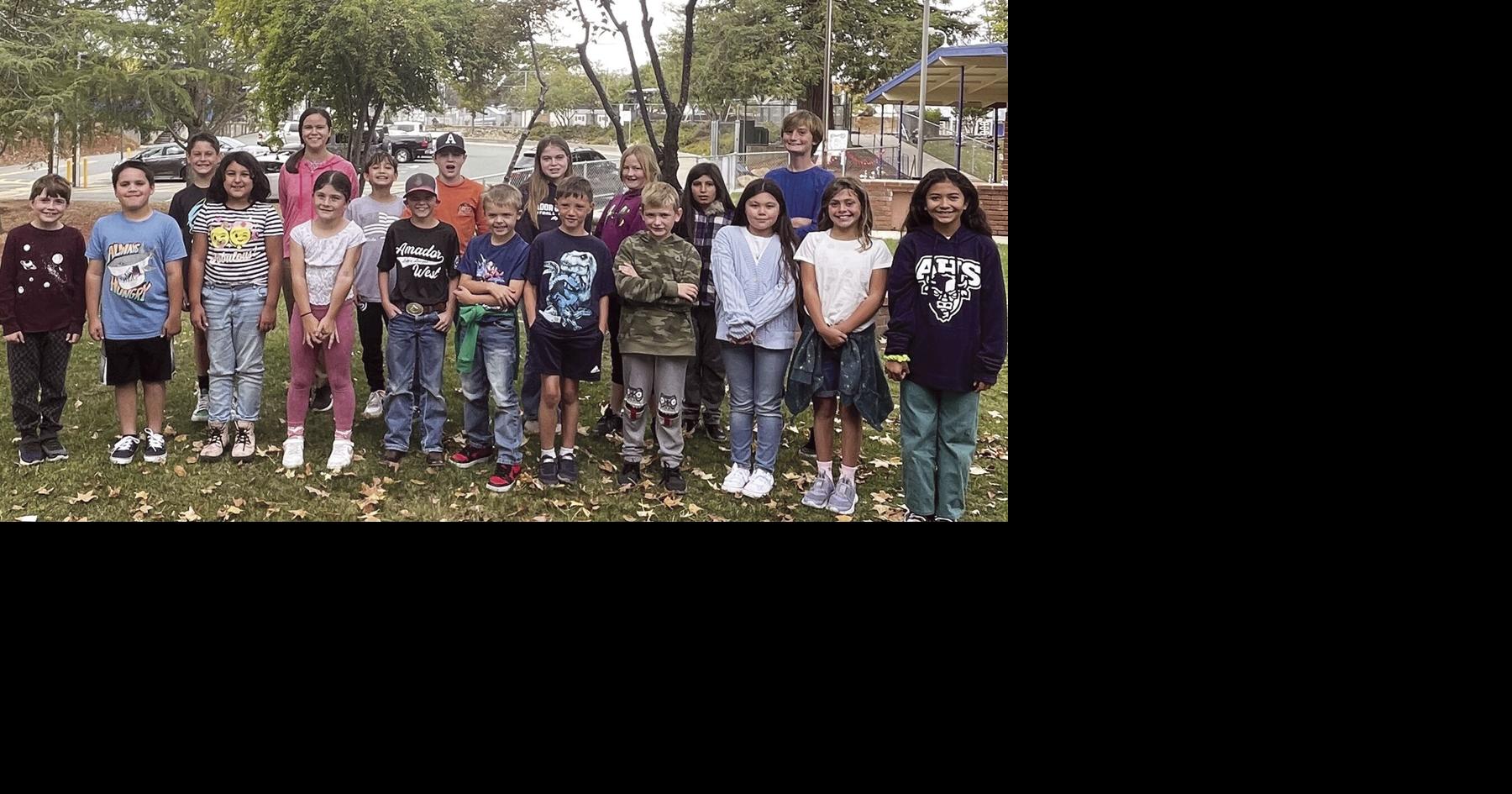 Celebrating Students Sutter Creek Elementary School September 2023