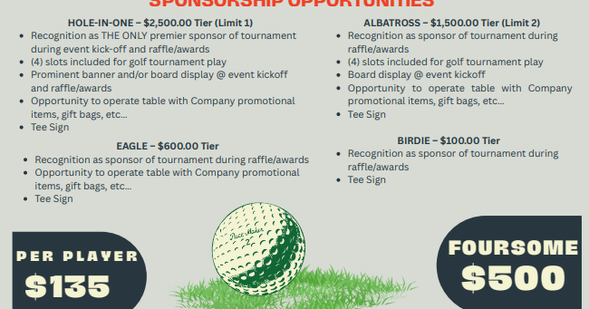Annette Adam Memorial Scholarship Golf Tournament