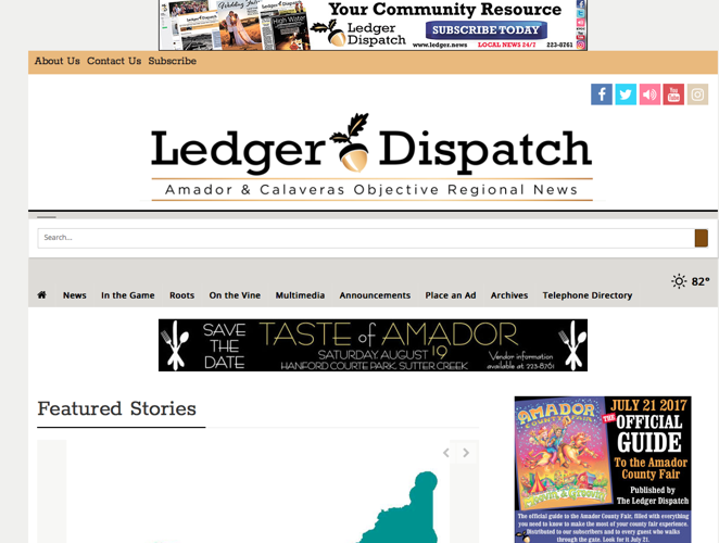 Ledger Editorial—Are you getting our breaking news? News ledger.news