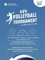 Sports Briefs: 4v4 volleyball tournament this Saturday!