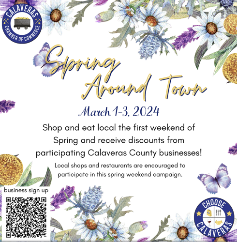 Calaveras Chamber Spring Around Town | Calendar | ledger.news