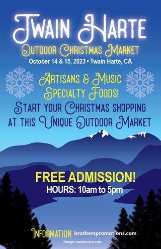 Twain Harte Outdoor Christmas Market Calendar ledger news