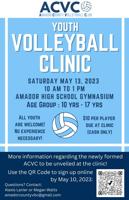 Sports Briefs: Youth volleyball clinic coming up on May 13