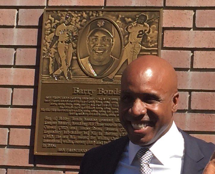 Barry Bonds MVP San Francisco Giants Slight Corner Creases 8X10