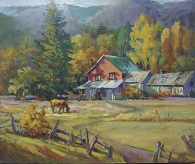 Sutter Creek S Gallery 10 Hosts Painter Judie Cain On The Vine