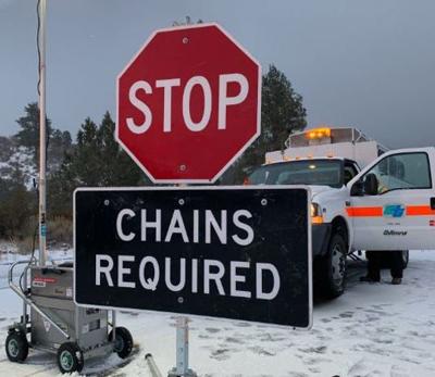 Caltrans recommends motorists avoid travel during approaching winter ...