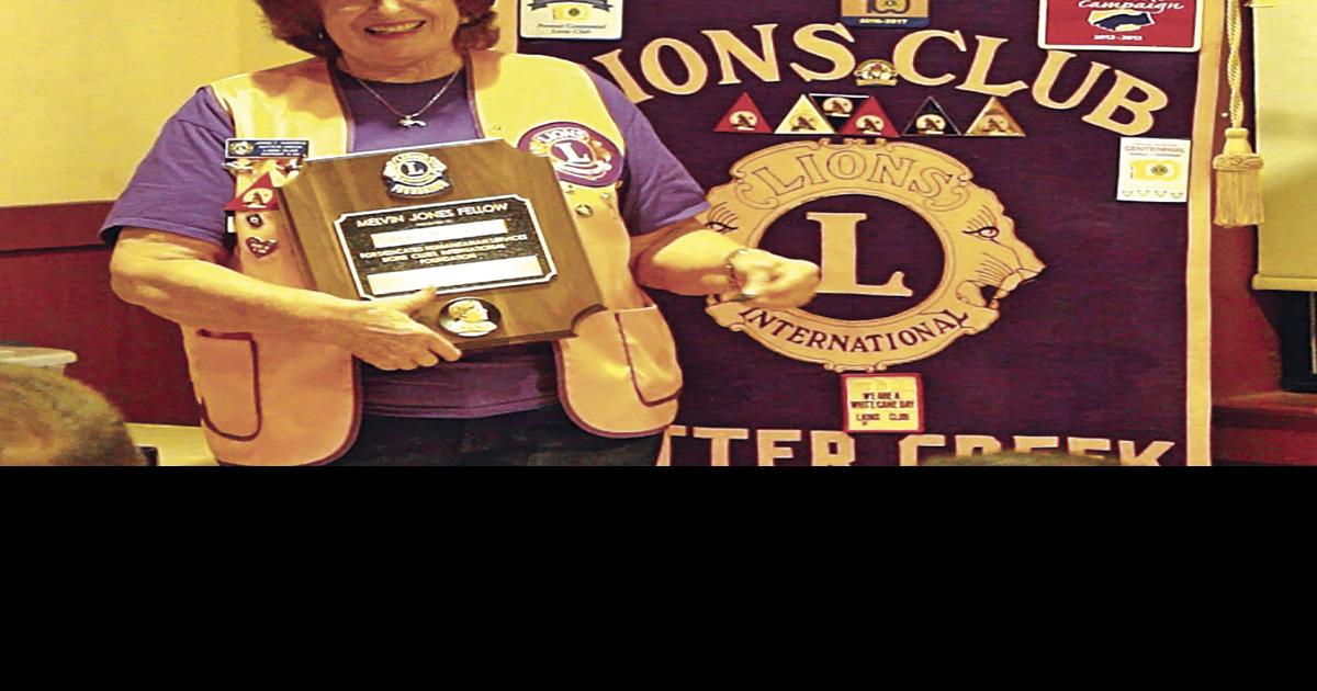 Sutter Creek Lion Harris Awarded Melvin Jones Fellowship Roots