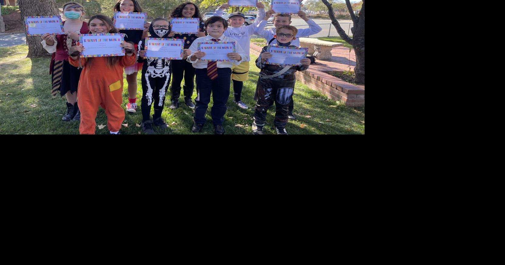 Celebrating Students Sutter Creek Elementary School recognizes October