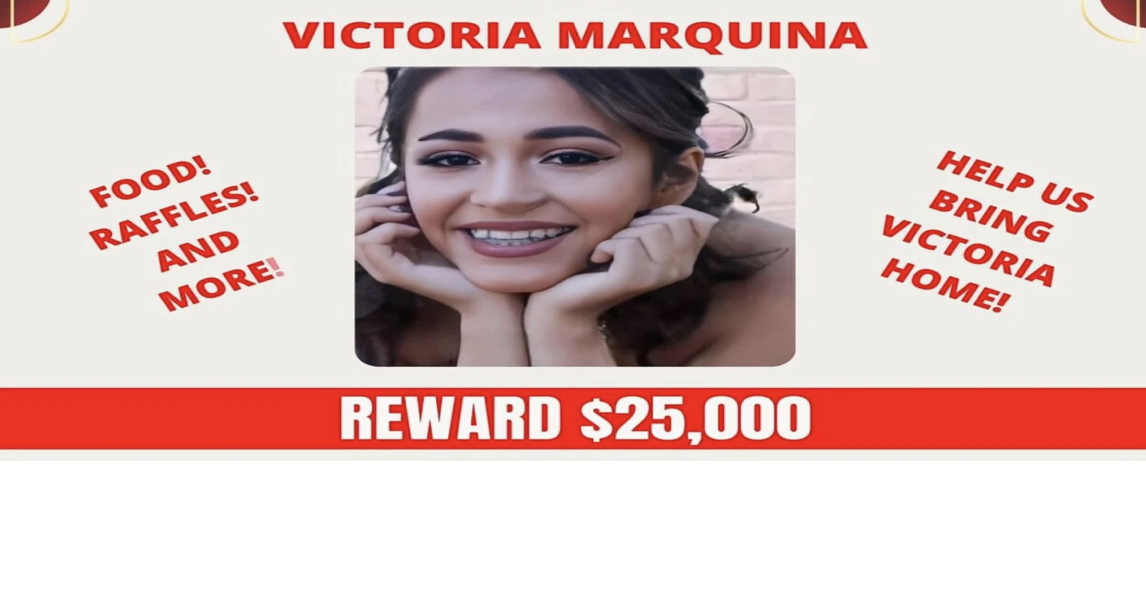 Search for Victoria Marquina continues; fundraiser planned for October ...