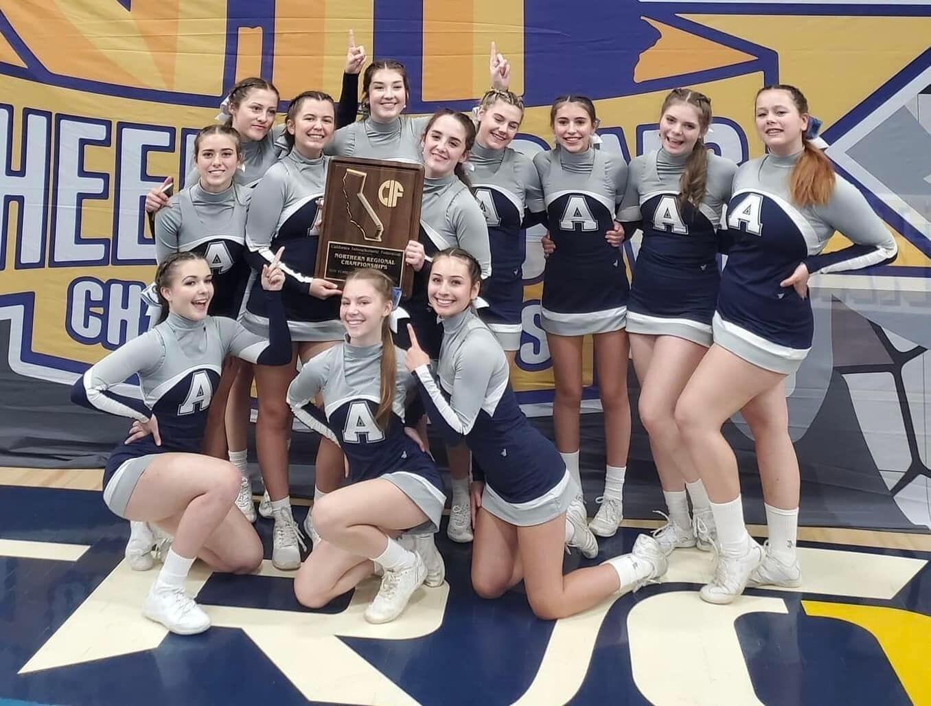 Amador High School competitive cheer team wins CIF NorCal championship