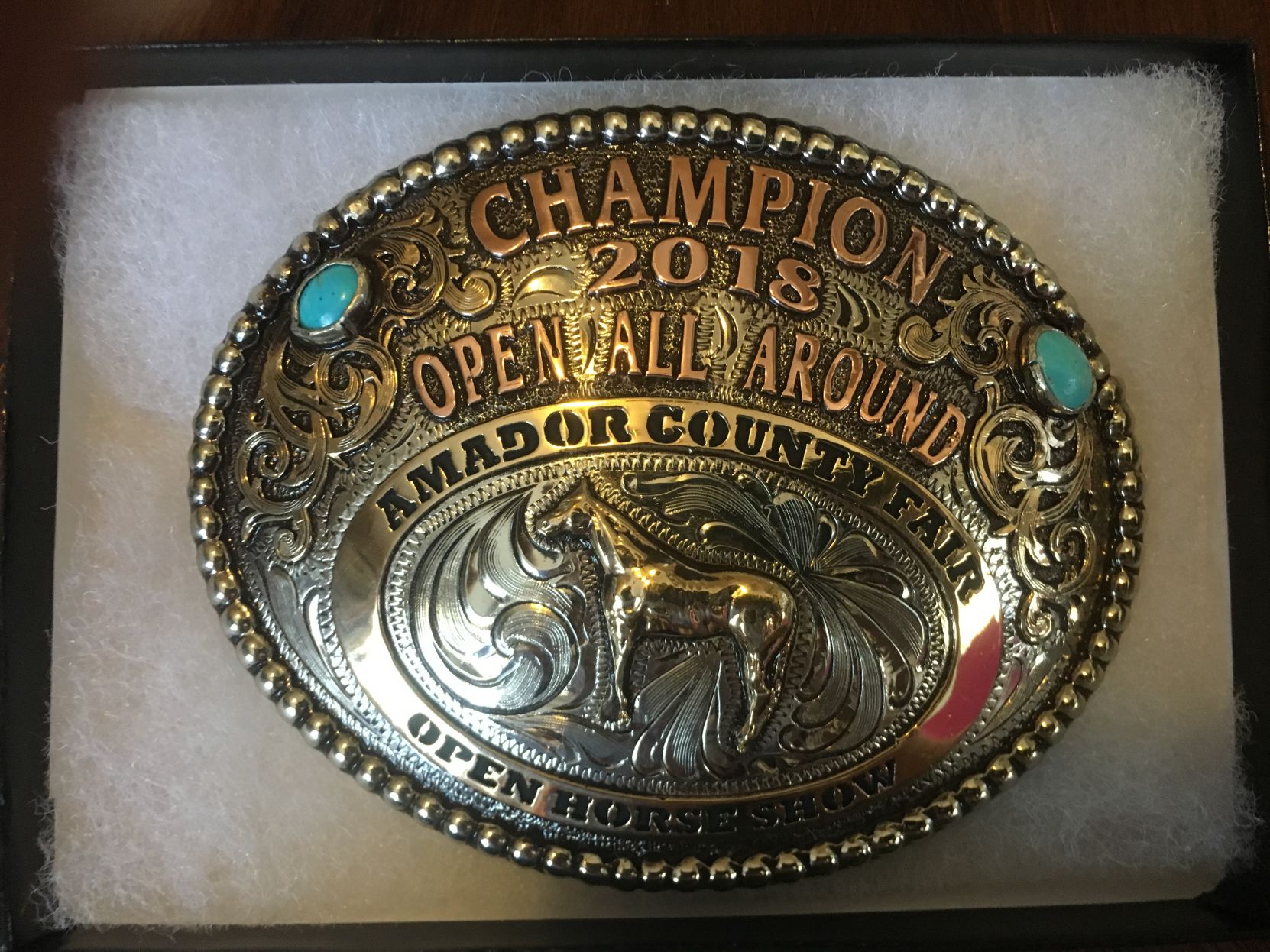 horse show belt buckles