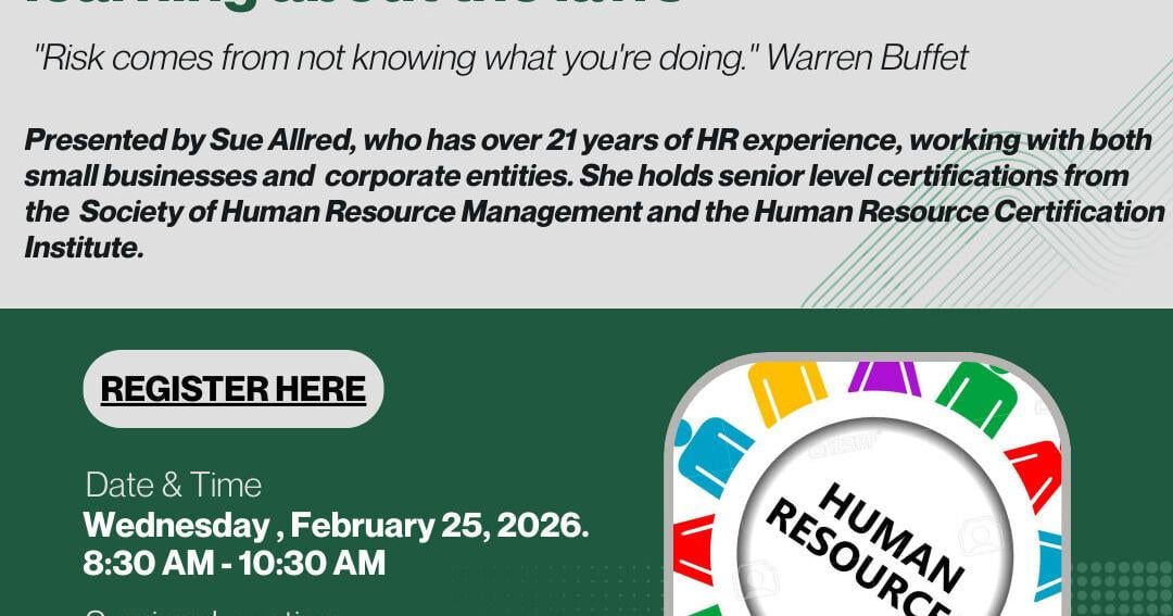 HR Seminar — Wednesday, February 25