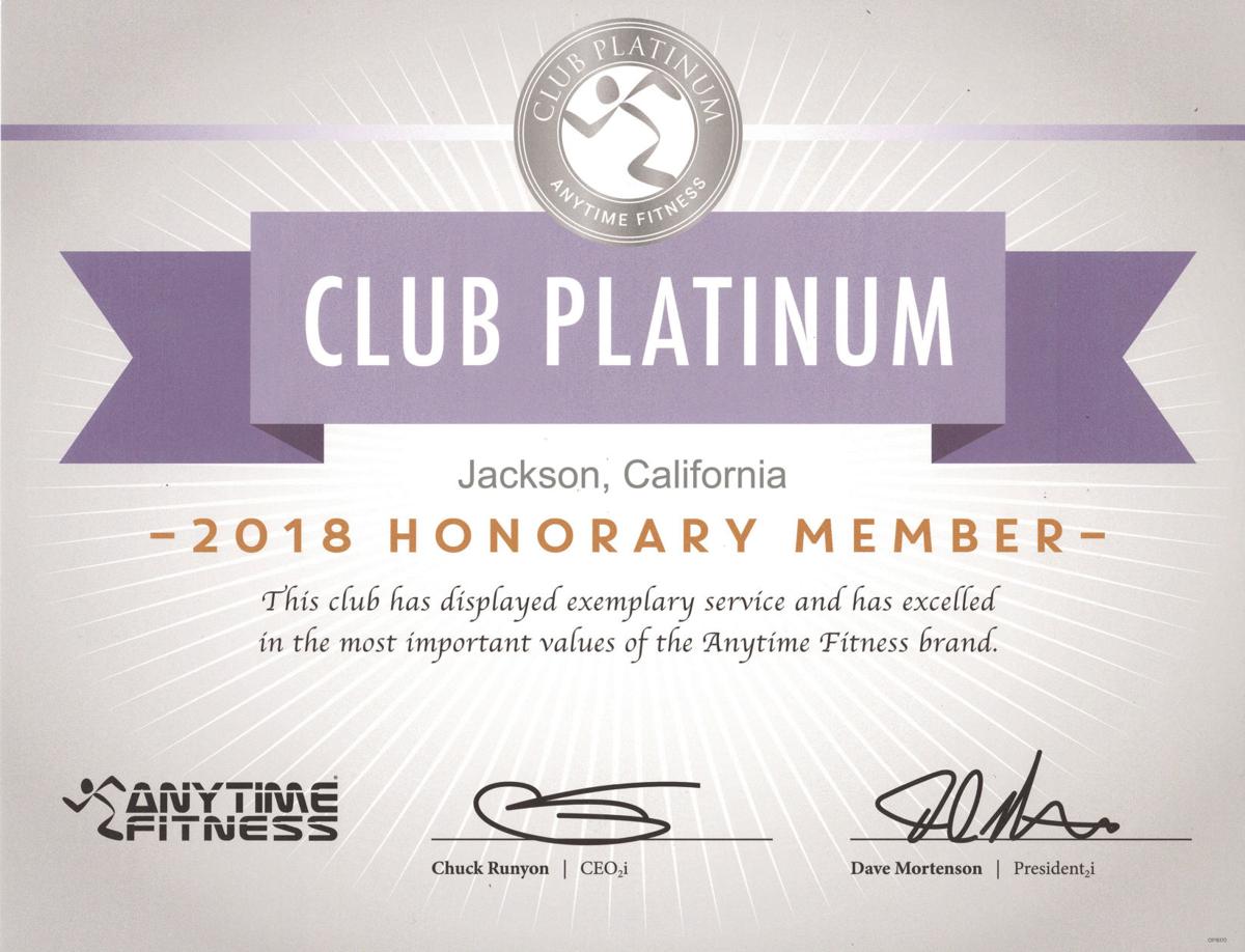 Local Anytime Fitness Recognized With Club Platinum Award Roots Ledger News