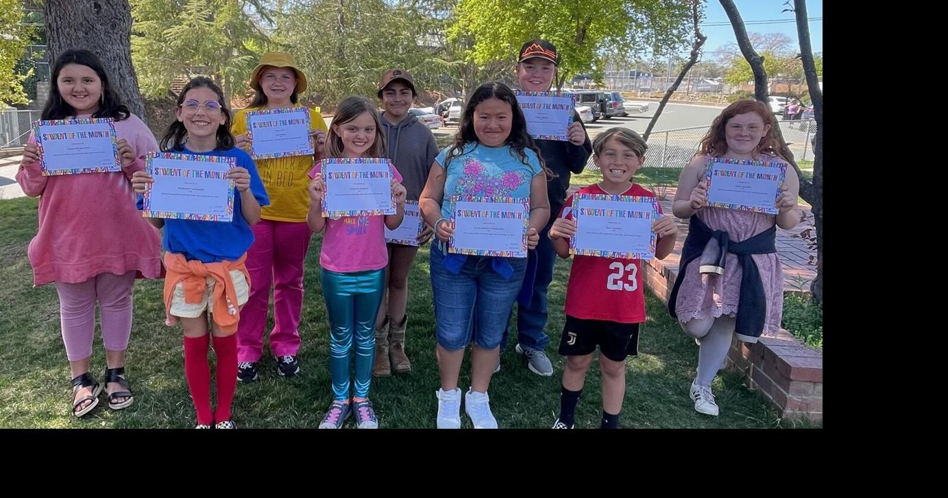 Celebrating Students Sutter Creek Elementary School March 2022