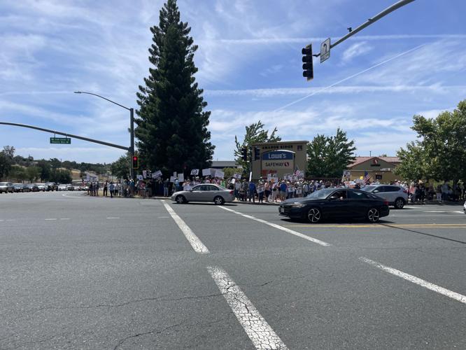 Amador County rally part of nationwide 'No Kings' protest | News ...