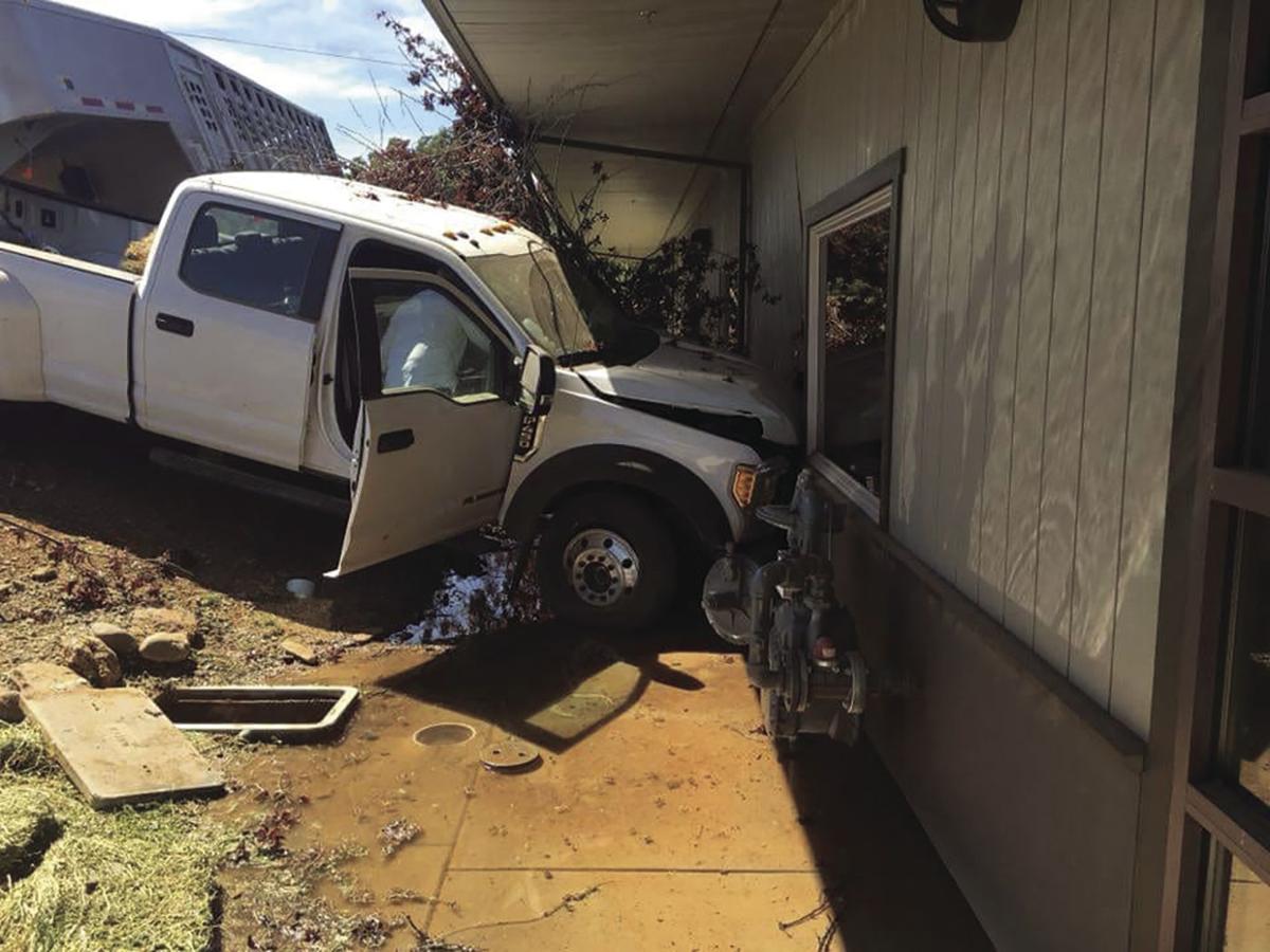 Sleepy Driver Strikes Amador Courthouse Local News Ledger News