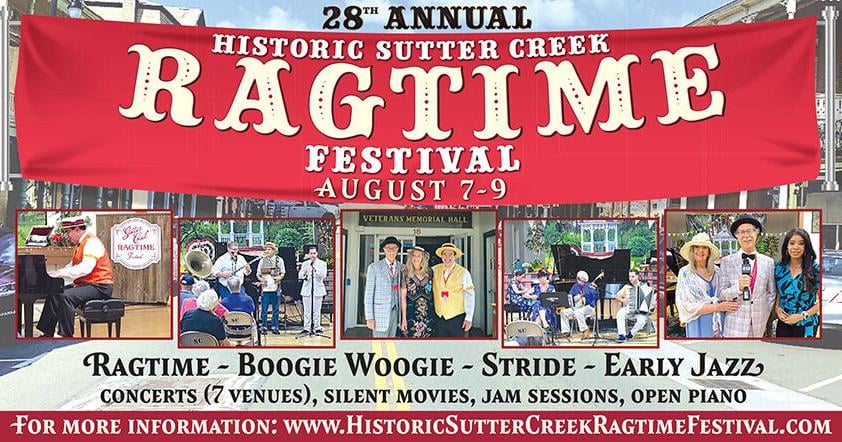 The Historic Sutter Creek Ragtime Festival