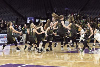 Champs Argonaut Girls Varsity Basketball Team Claims Section