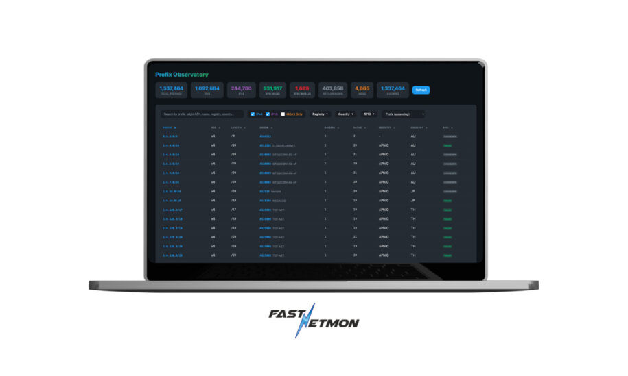 FastNetMon Launches Netomics, a Self-Hosted Routing Intelligence