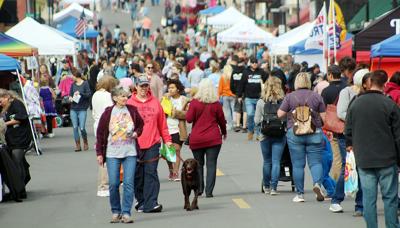 Crowds pack downtown Troy for Pumpkin Festival