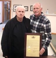 Morris honored for his love of  ‘Old Glory’ and service to the city