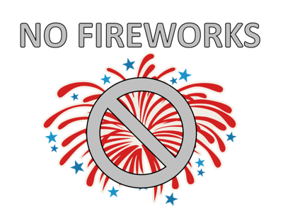 Fireworks ban