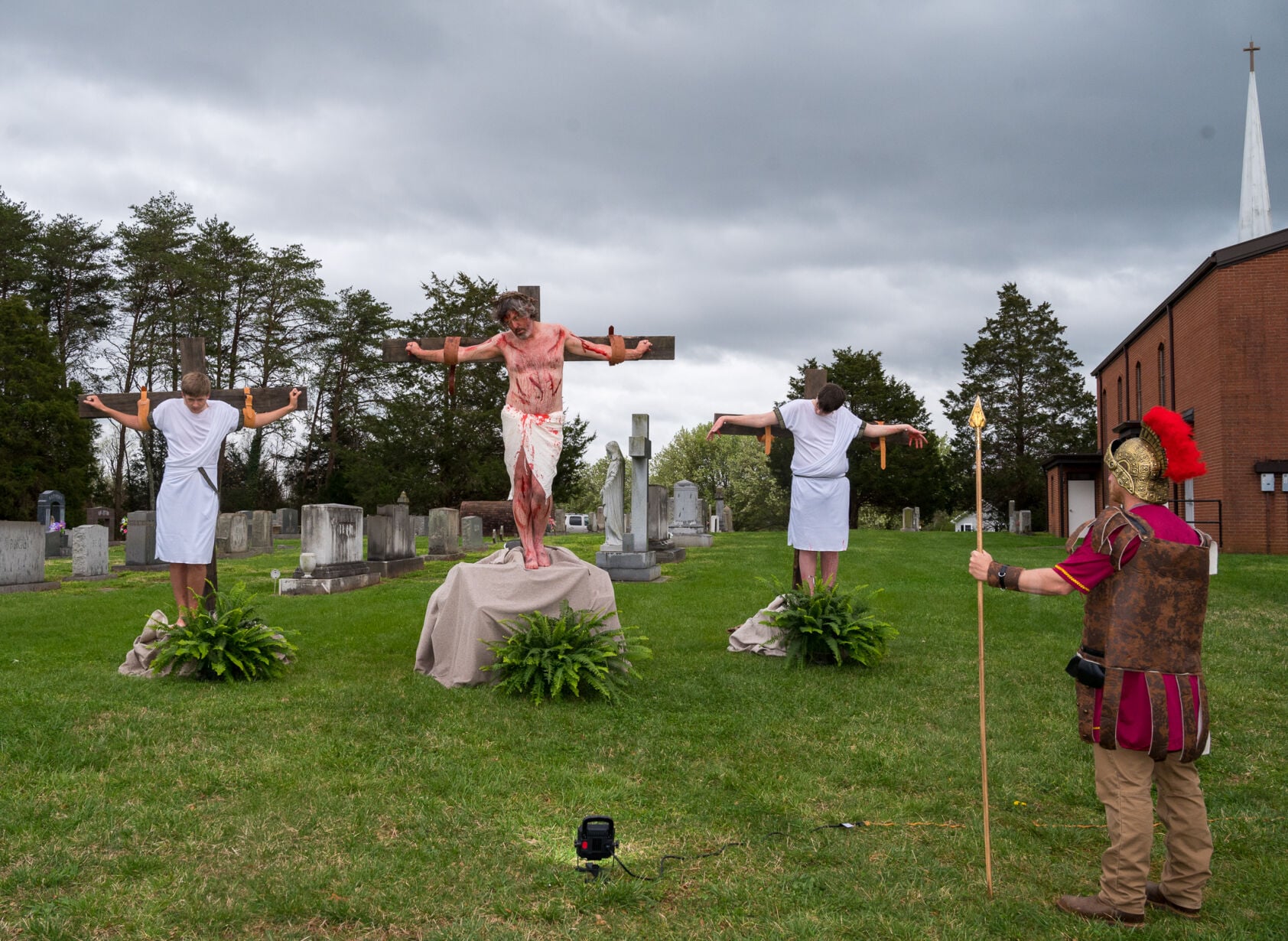 Vale church portrays the story of Jesus in living scenes - Vimarsana News