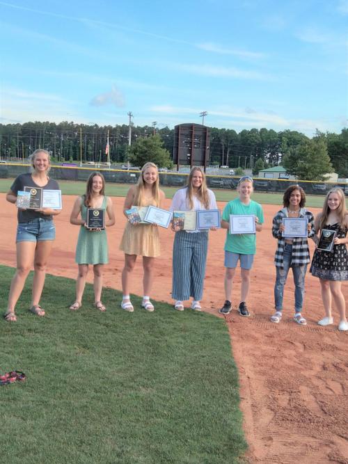 Lady Mustangs softball honors top individuals