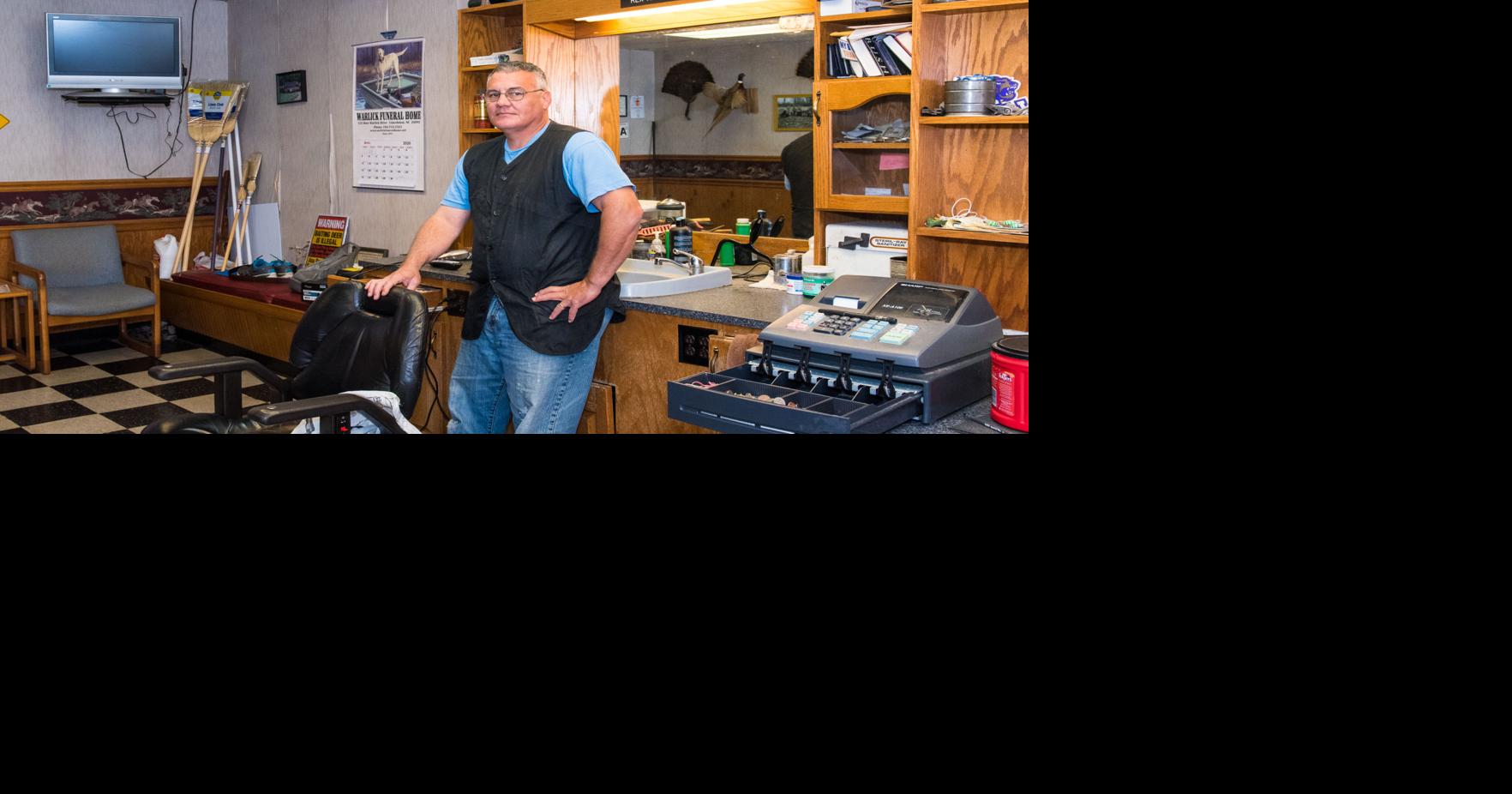 Trim Barber Shop, one of the many businesses put on hold due to COVID