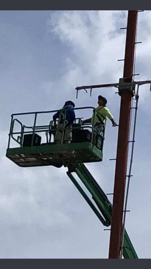East Lincoln gets sound system upgrade during down time