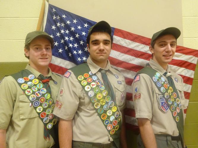 Boy Scouts earn Eagle award 