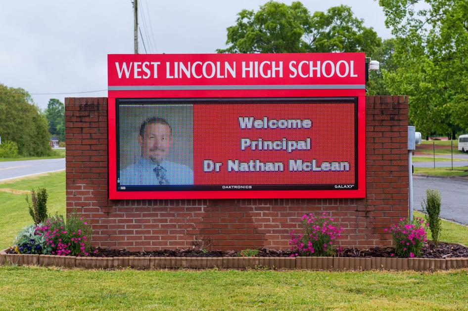 West Lincoln High School has a new sign News
