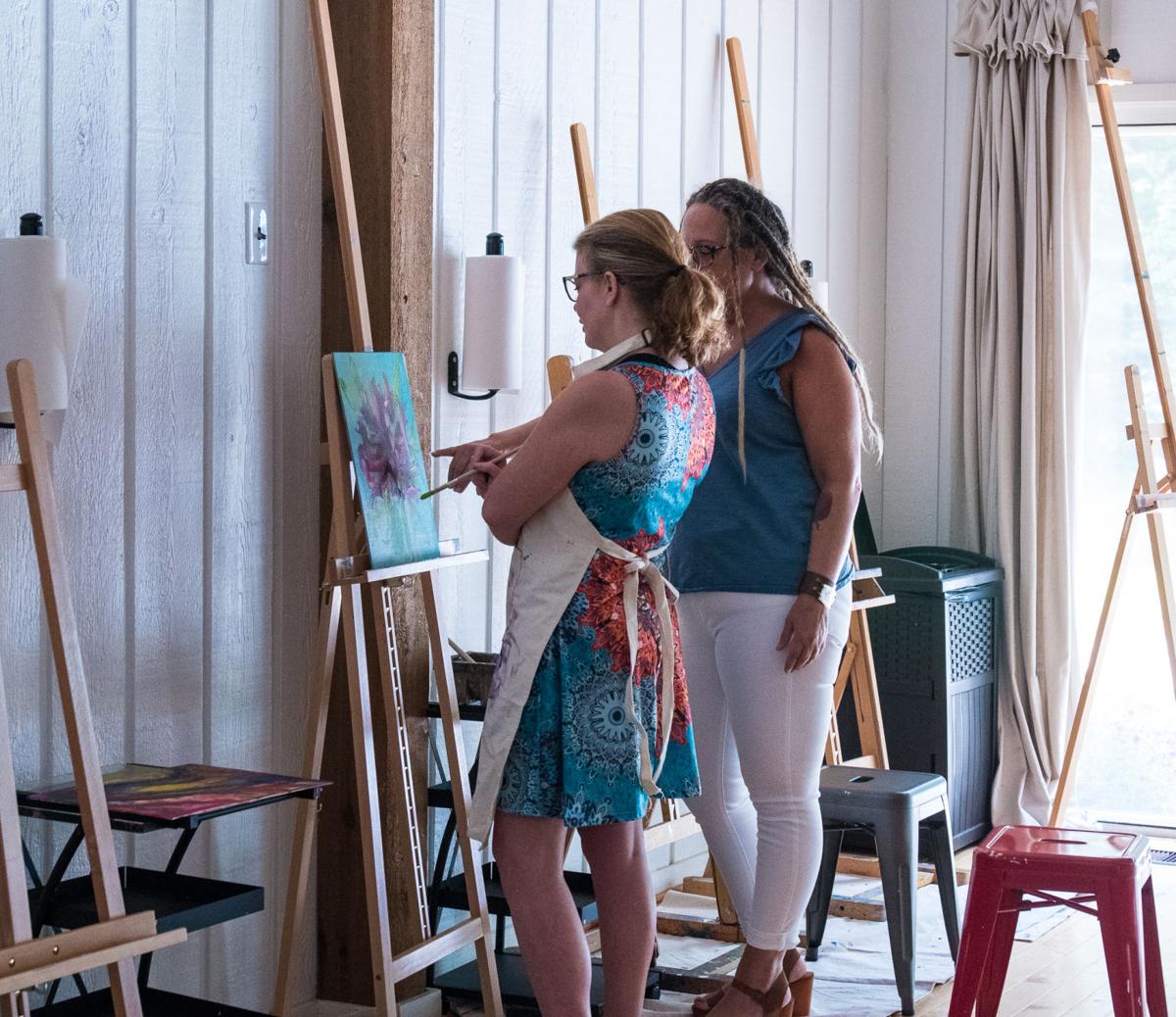 Artist Offers Retreats At Lincolnton S Burris Home Arts