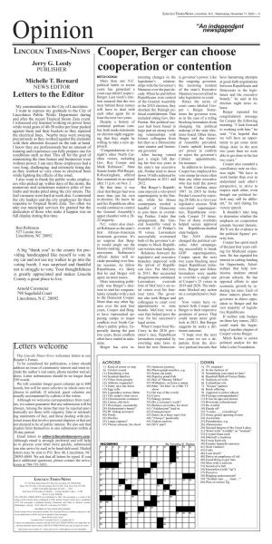 Page 1 | e-Edition | lincolntimesnews.com