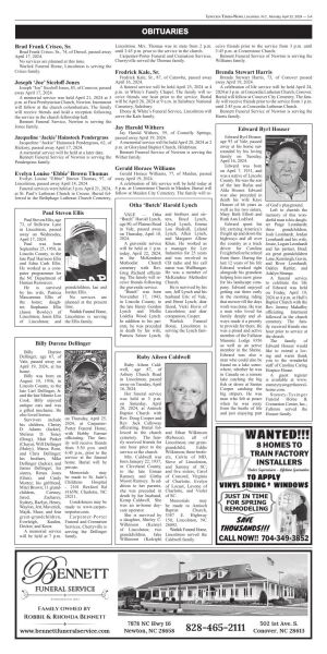 Page 3A | e-Edition | lincolntimesnews.com