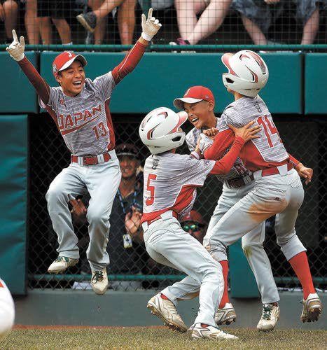 This Little League World Series hug after a batter was hit in the