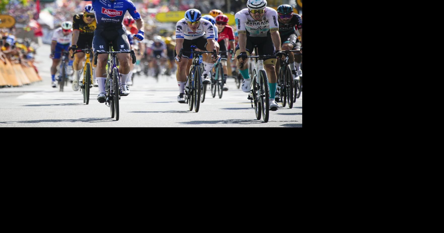 Philipsen remporte la troisième étape du Tour de France |  Actualités sportives |  Tribune de Lewiston