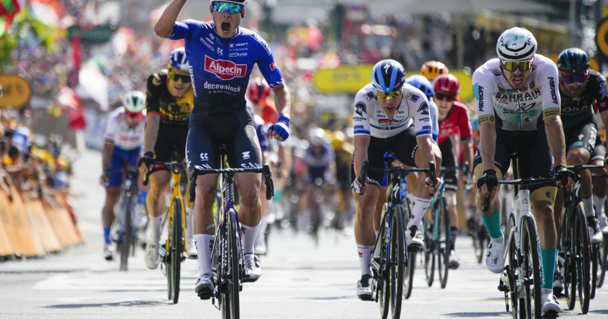 Philipsen remporte la troisième étape du Tour de France |  Actualités sportives |  Tribune de Lewiston