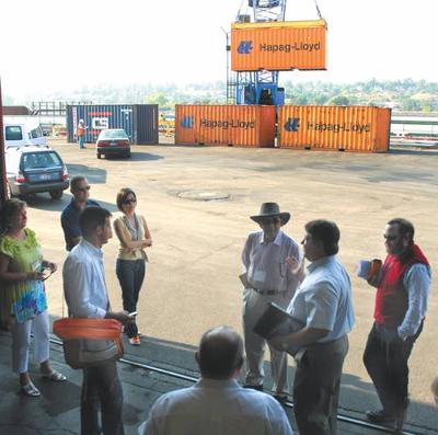 Media tour visits Port of Lewiston