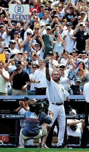 Derek Jeter Yankees Legends Multi Signed New York Yankees Jersey