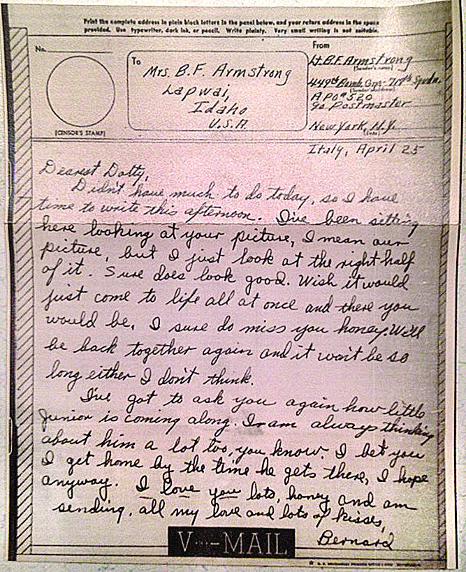 Dearest Dotty Man Searches Seeks Home For Lost Wwii Love Letters Northwest Lmtribune Com