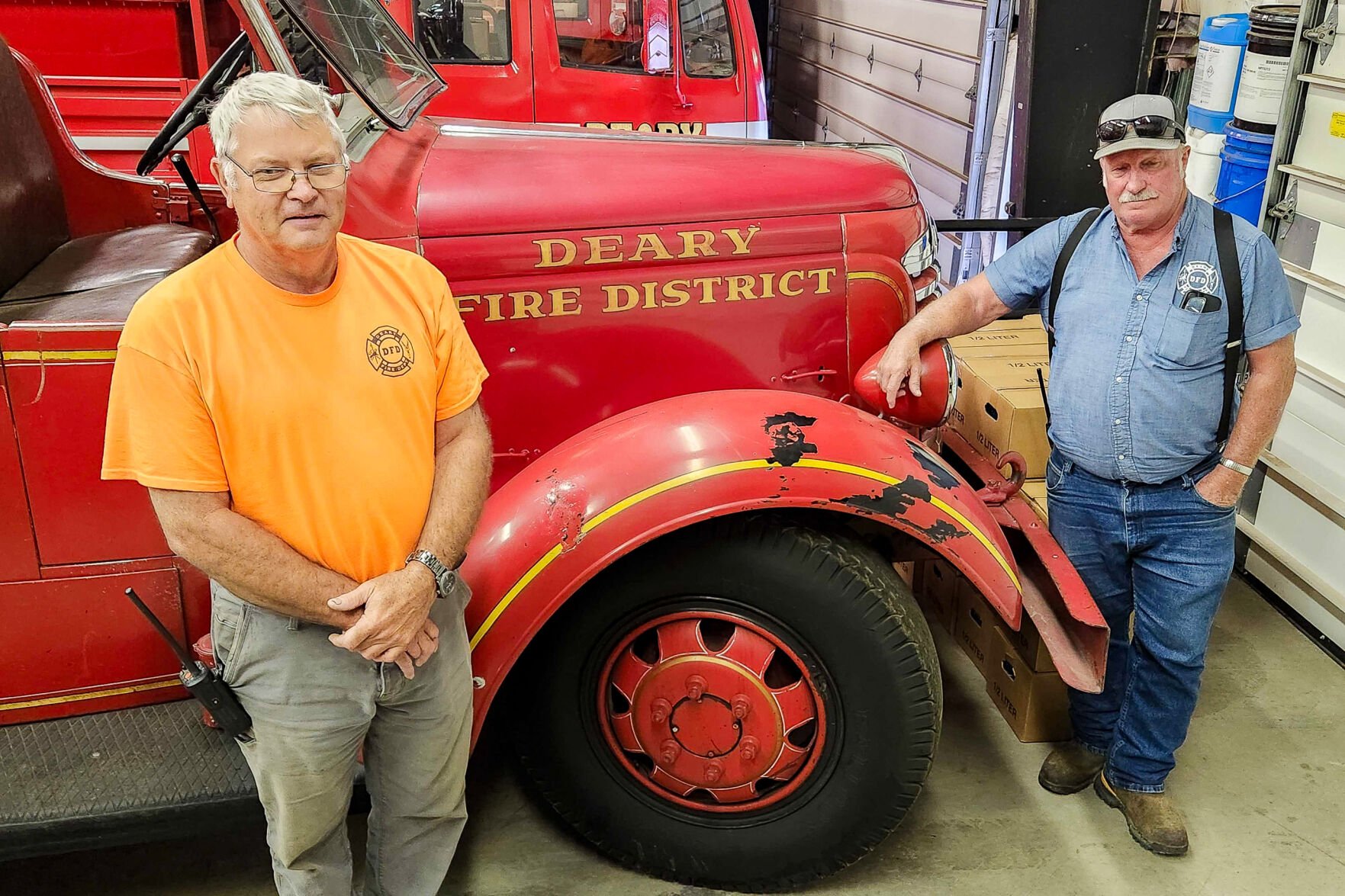 Deary firefighters mark 50 years in the business Local and regional news Lewiston Tribune lmtribune