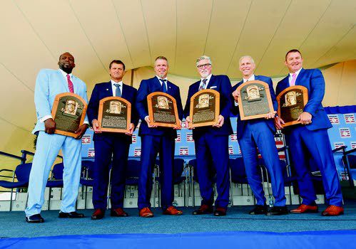 Chipper clears the fence, reaches Hall of Fame