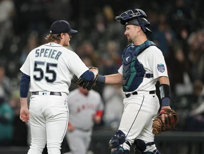 Seattle Mariners' Hernandez, Pollock homer twice in win over Los Angeles  Angels