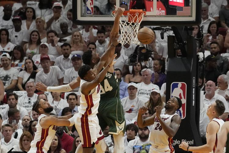 NBA news 2023: Jimmy' Butler scores 56, Miami Heat stun Milwaukee Bucks  119-114 for 3-1 lead