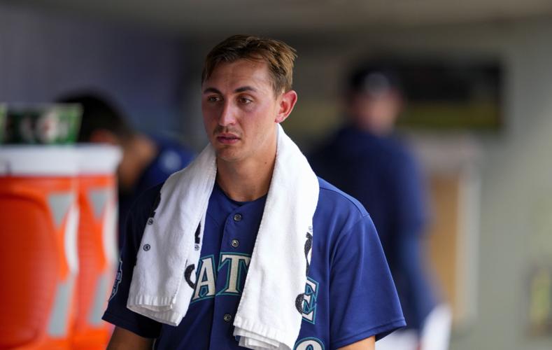 Mariners' George Kirby Hit By Baseball Thrown At Him From the Stands -  Sports Illustrated